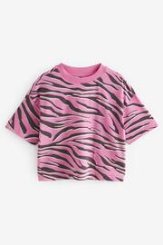 Purple Zebra Joggers Pyjamas 3 Pack (3-16yrs) - Image 5 of 12