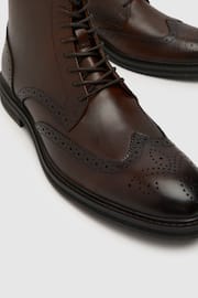 Schuh Draco Brogue Brown Boots - Image 4 of 4