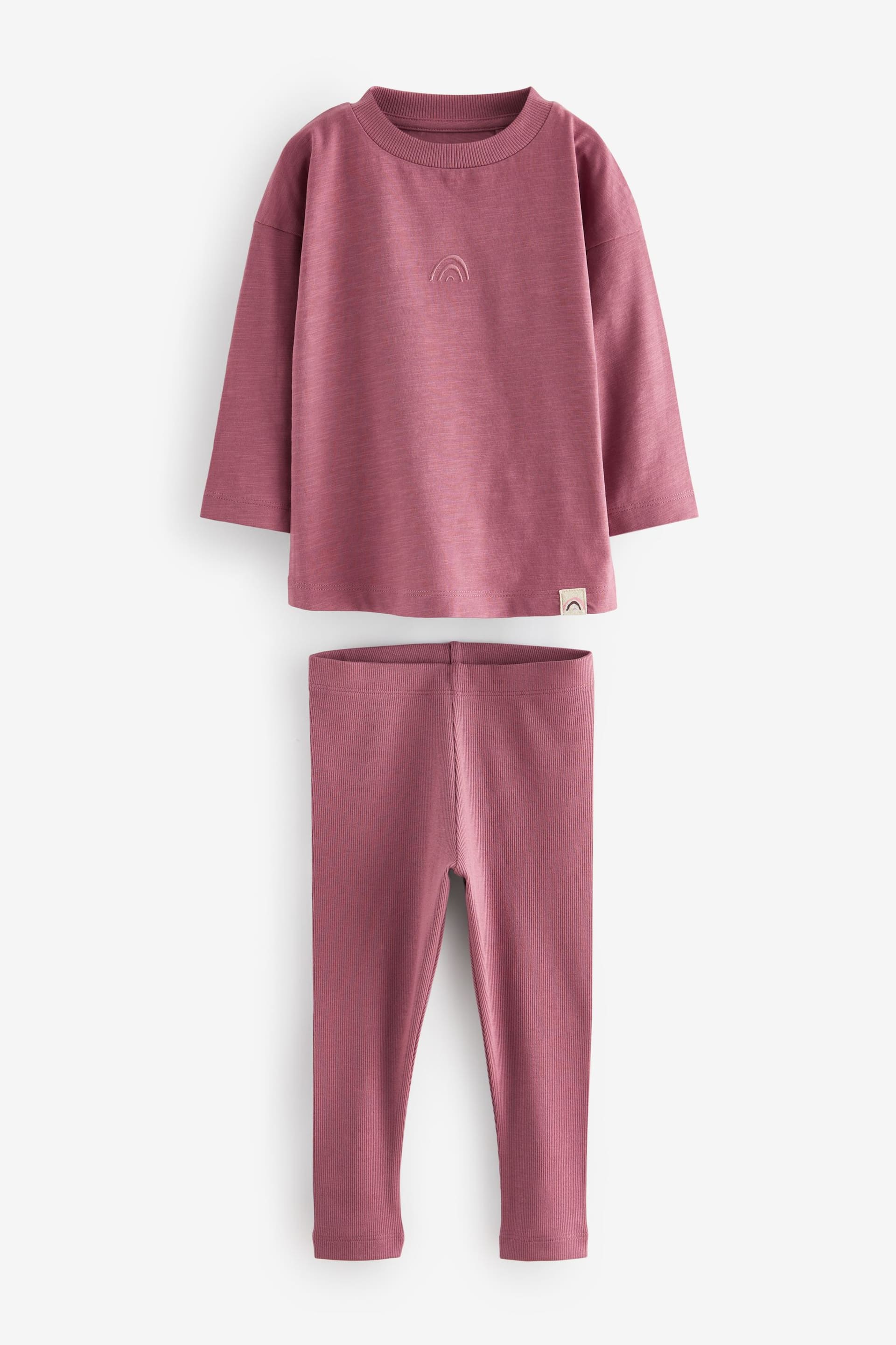 Berry/Pink Pyjamas 3 Pack (9mths-12yrs) - Image 2 of 10