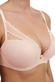 Chantelle Norah Chic Soft Feel Plunge Underwired T-Shirt Bra - Image 4 of 5