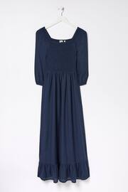 FatFace Blue Adele Midi Dress - Image 5 of 5