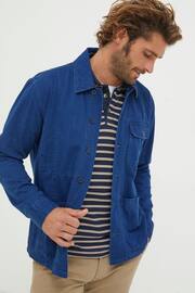 FatFace Blue Worker Jacket - Image 2 of 6