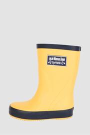 JoJo Maman Bébé Yellow Classic Wellies - Image 4 of 4