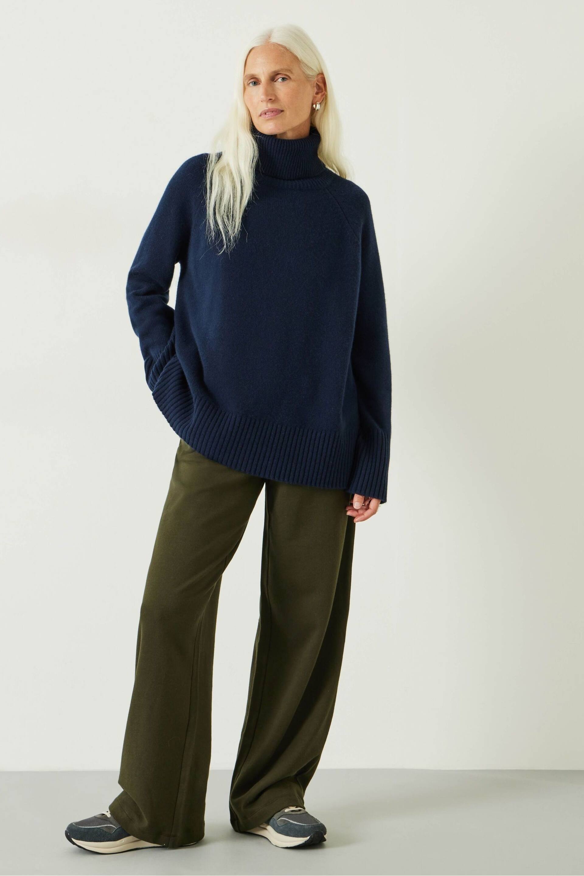 Hush Green Light Theo Tailored Jersey Trousers - Image 1 of 5