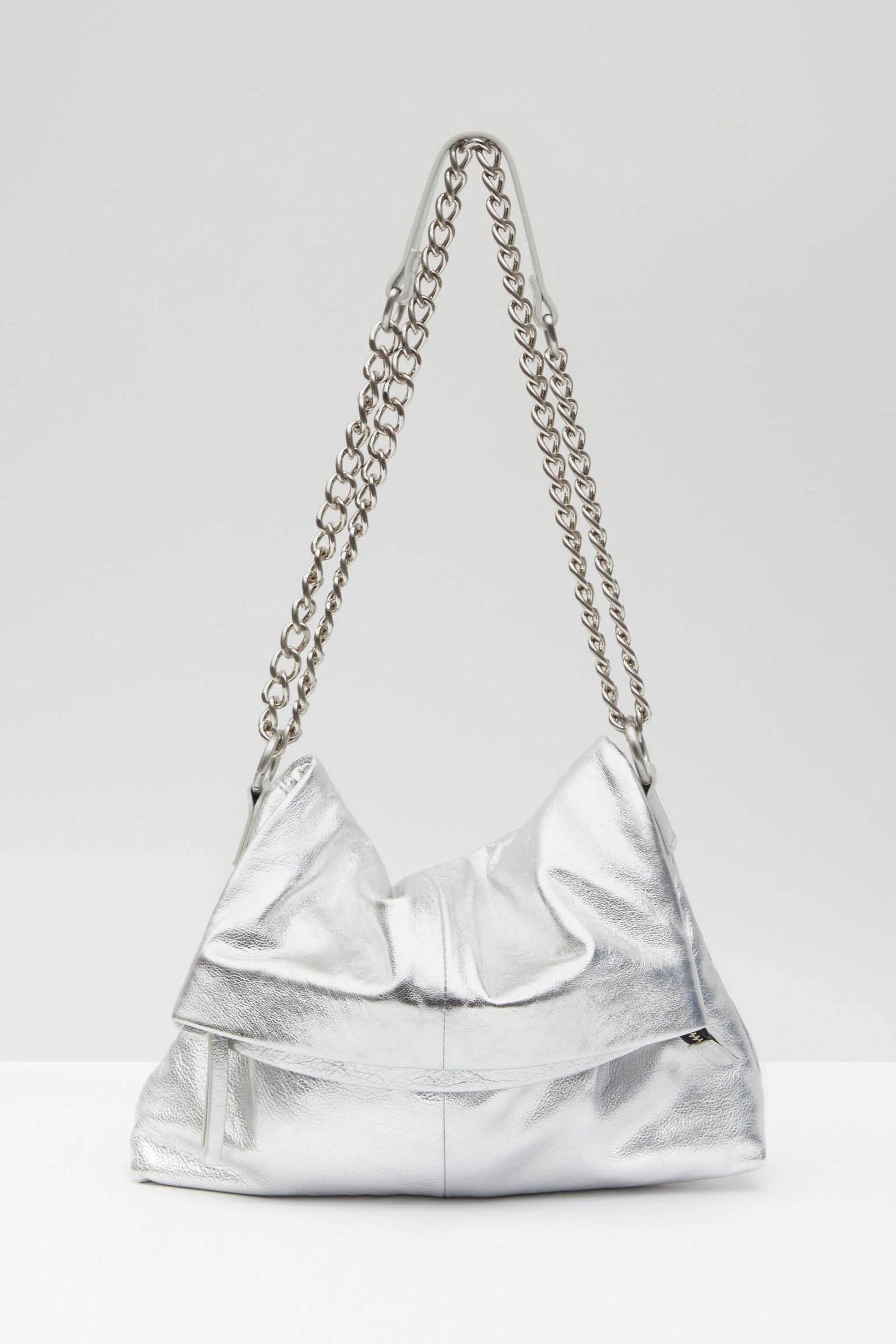 Hush Silver Perrie Chain Cross-body Bag - Image 2 of 5