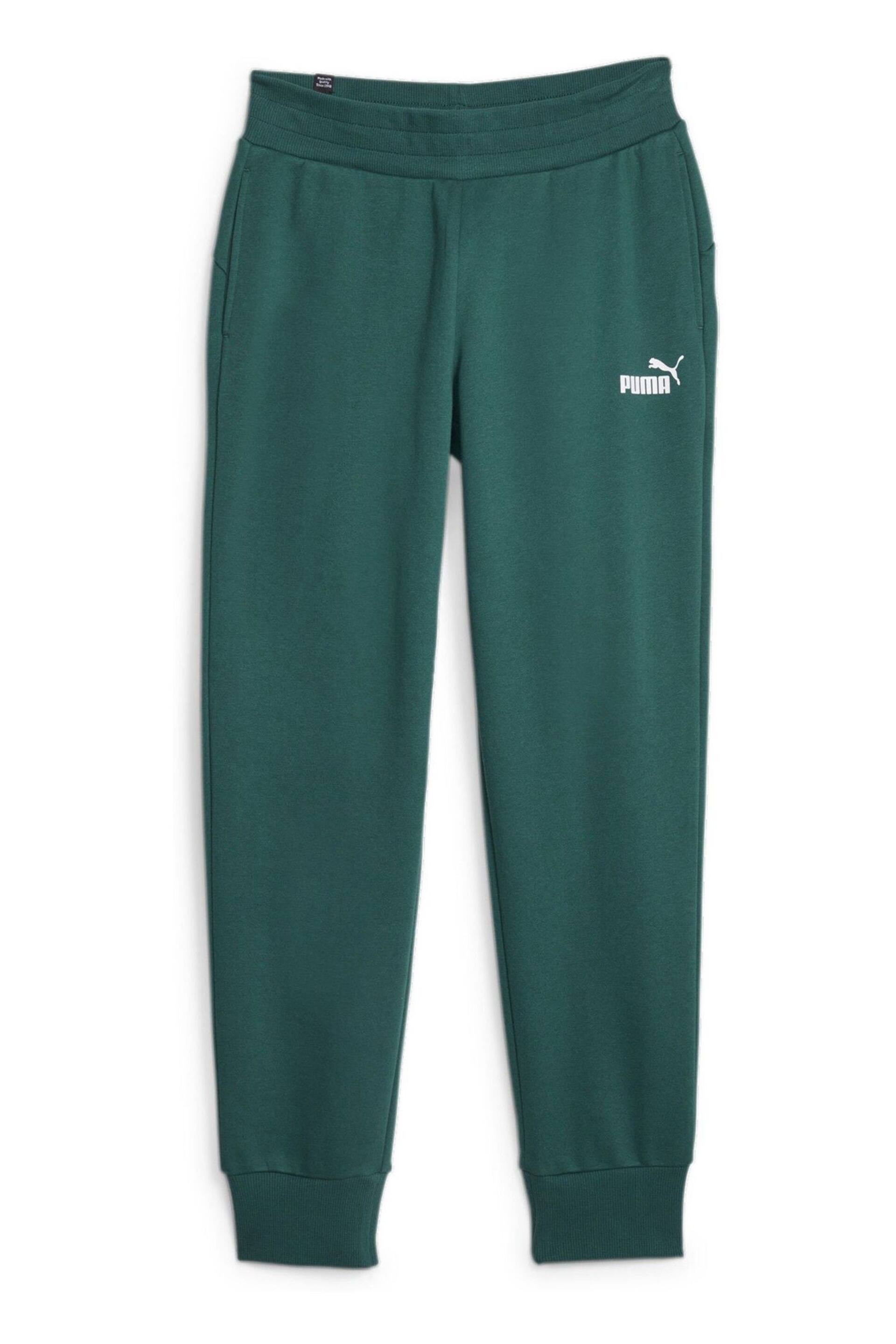 Puma Green Essentials Womens Sweat Joggers - Image 1 of 1