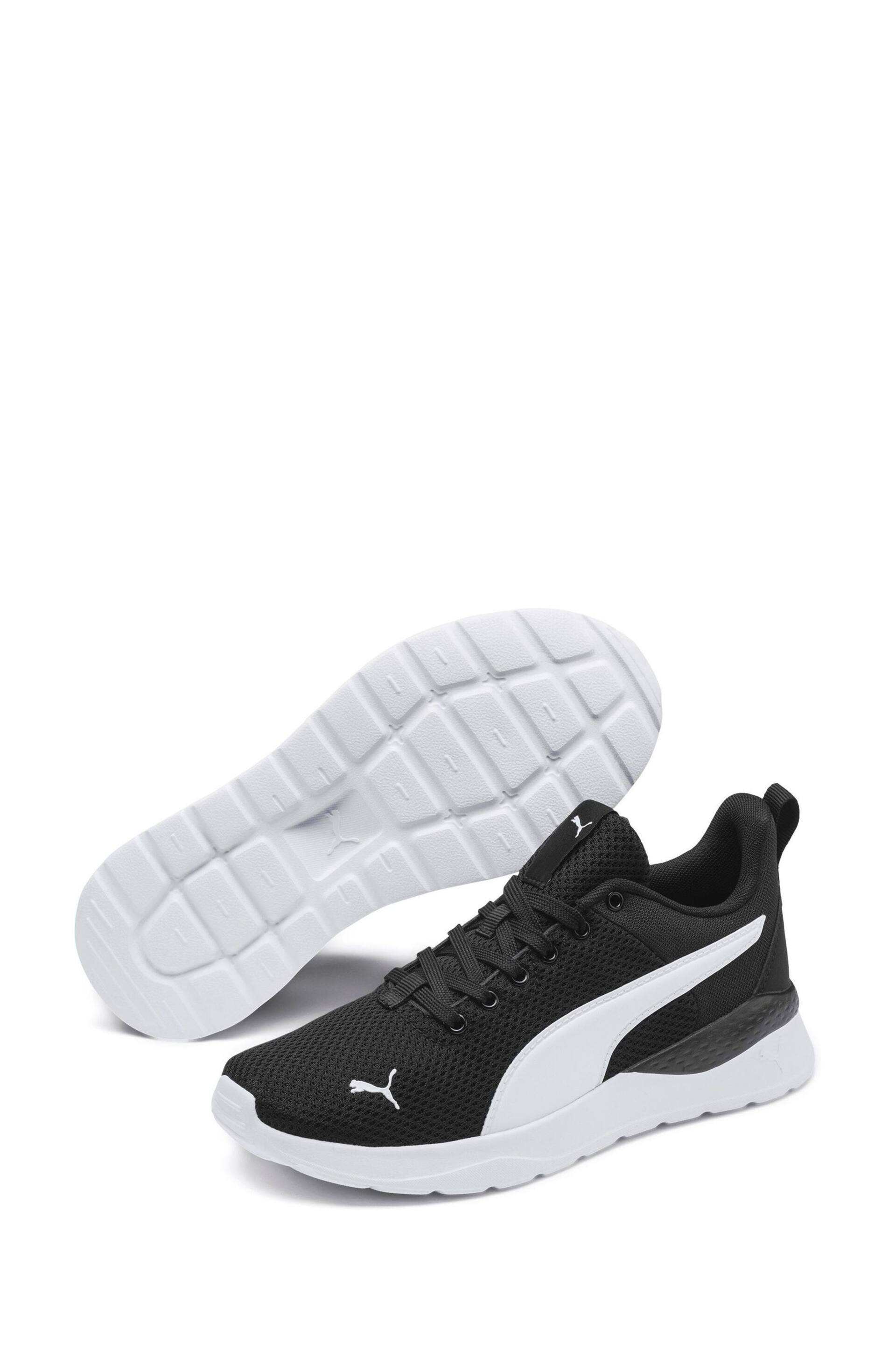 Puma Black Anzarun Lite Youth Trainers - Image 4 of 6