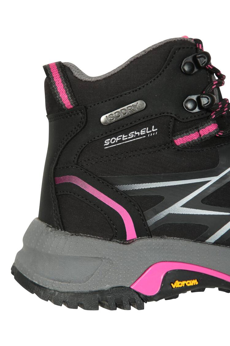 Mountain Warehouse Black Byzantine Waterproof Vibram Womens Walking Boots - Image 5 of 5