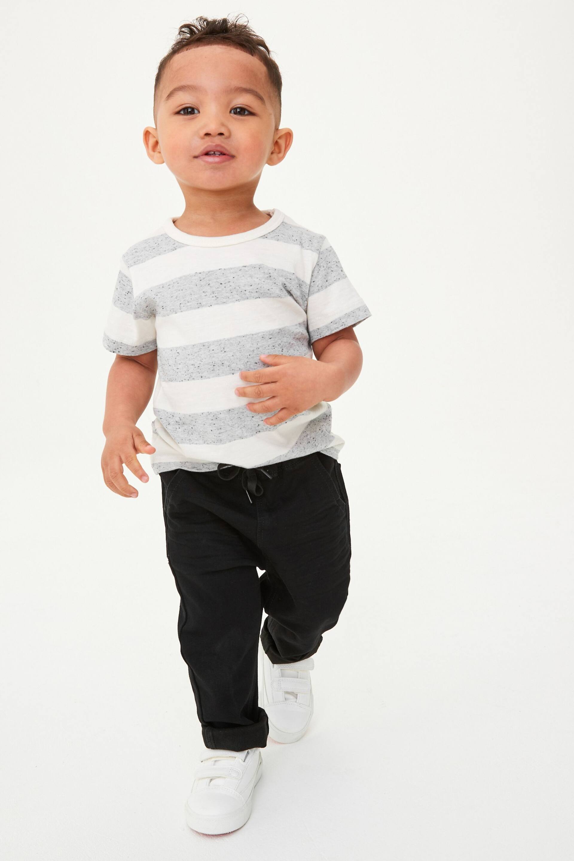 Black Super Soft Pull On Jeans With Stretch (3mths-7yrs) - Image 3 of 8