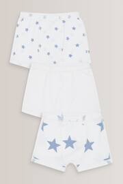 White/Blue 3 Pack Kind To Skin Trunks (1.5-12yrs) - Image 1 of 5