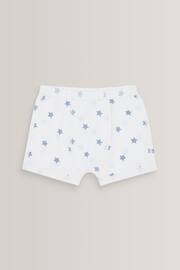 White/Blue 3 Pack Kind To Skin Trunks (1.5-12yrs) - Image 3 of 5