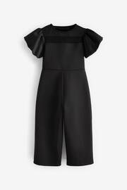 Black Mesh Occassion Jumpsuit (3-16yrs) - Image 5 of 8