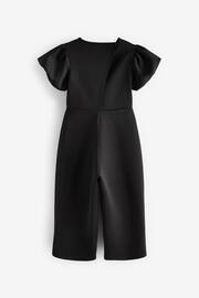 Black Mesh Occassion Jumpsuit (3-16yrs) - Image 6 of 8