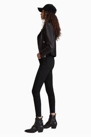 AllSaints Black Miller Sizeme Jeans - Image 6 of 8