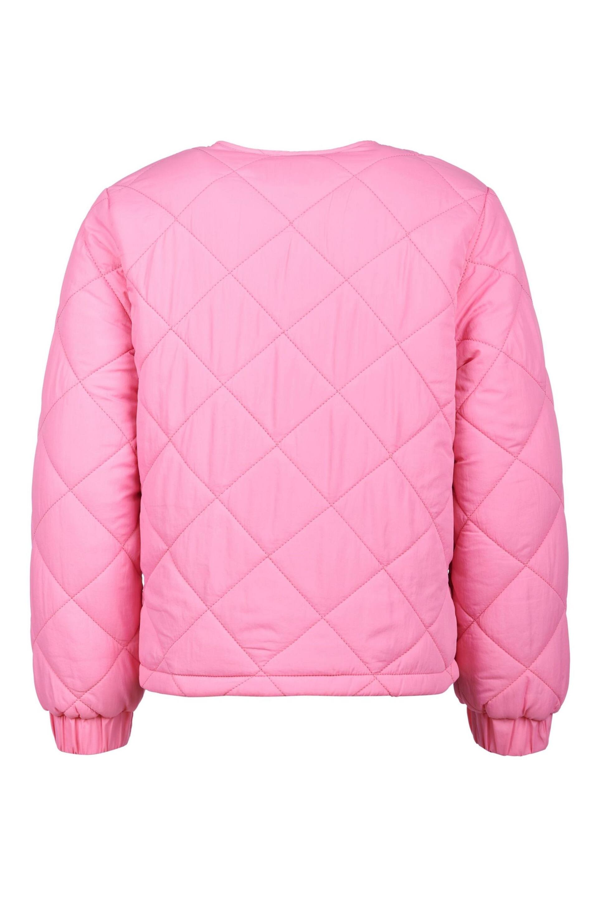 U.S. Polo Assn. Girls Pink Lightweight Puffer Jacket - Image 2 of 5