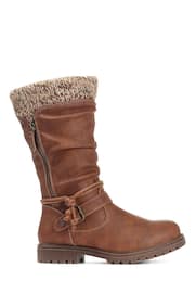 Pavers Womens Wide Fit Casual Mid Calf Boots - Image 1 of 5