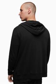 AllSaints Black Brace Hoodie - Image 2 of 6