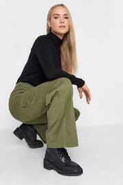 Long Tall Sally Green Loose Utility Trousers - Image 3 of 3