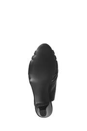 Pavers Black Slingback Evening Heels - Image 5 of 5