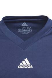 adidas Blue Team Base T-Shirt - Image 8 of 10