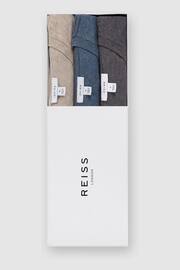 REISS Multi Melange Bless Crew Neck T-Shirts 3 Pack - Image 1 of 7