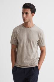 REISS Multi Melange Bless Crew Neck T-Shirts 3 Pack - Image 4 of 7