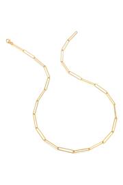 Hot Diamonds Gold Tone Embrace Square Wired 50cm Chain Necklace - Image 1 of 3