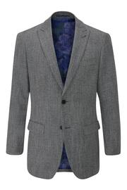 Skopes Barlow Grey Puppytooth Tailored Fit Suit Jacket - Image 3 of 4