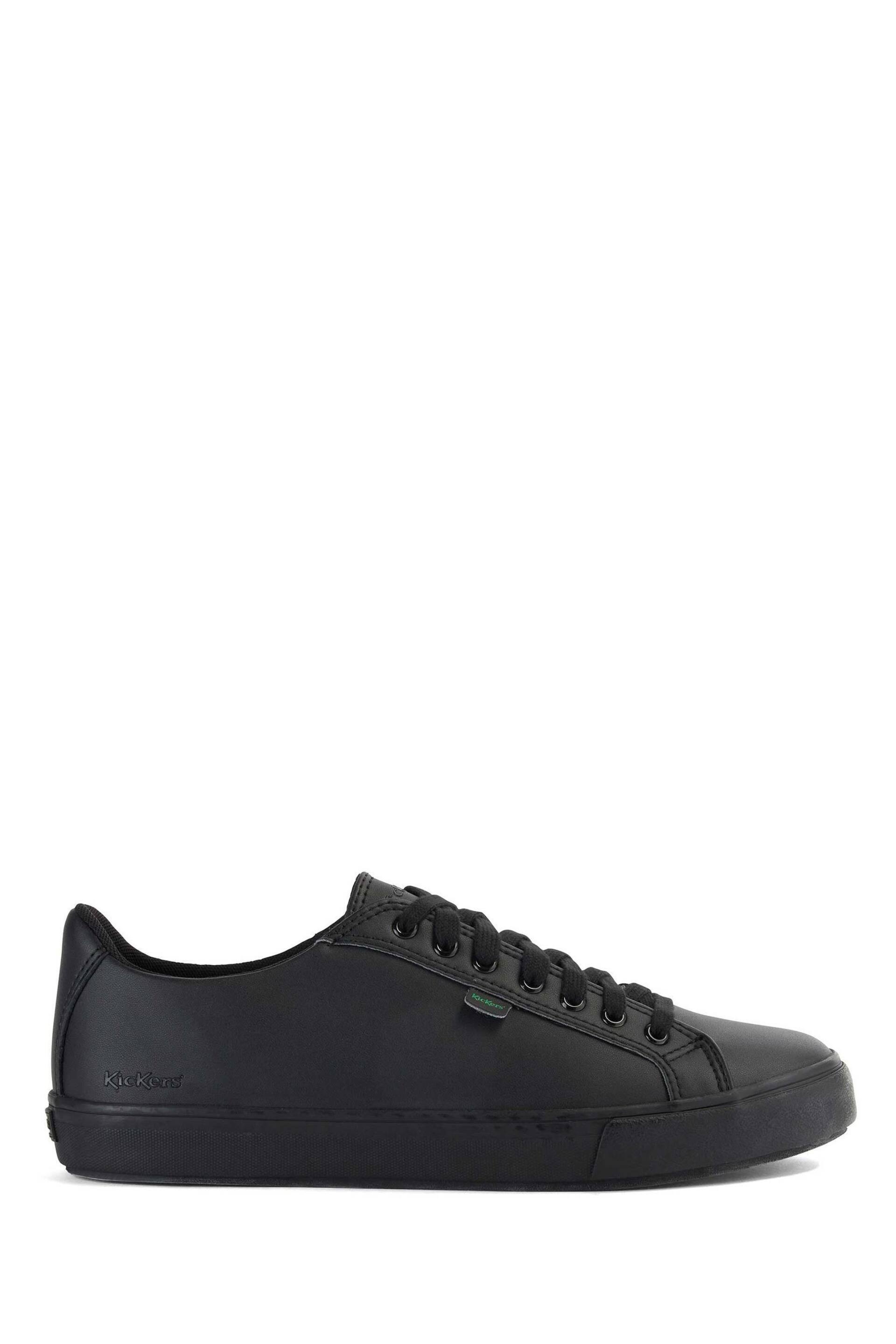 Kickers Black Vegan Tovni Lacer Trainers - Image 1 of 11