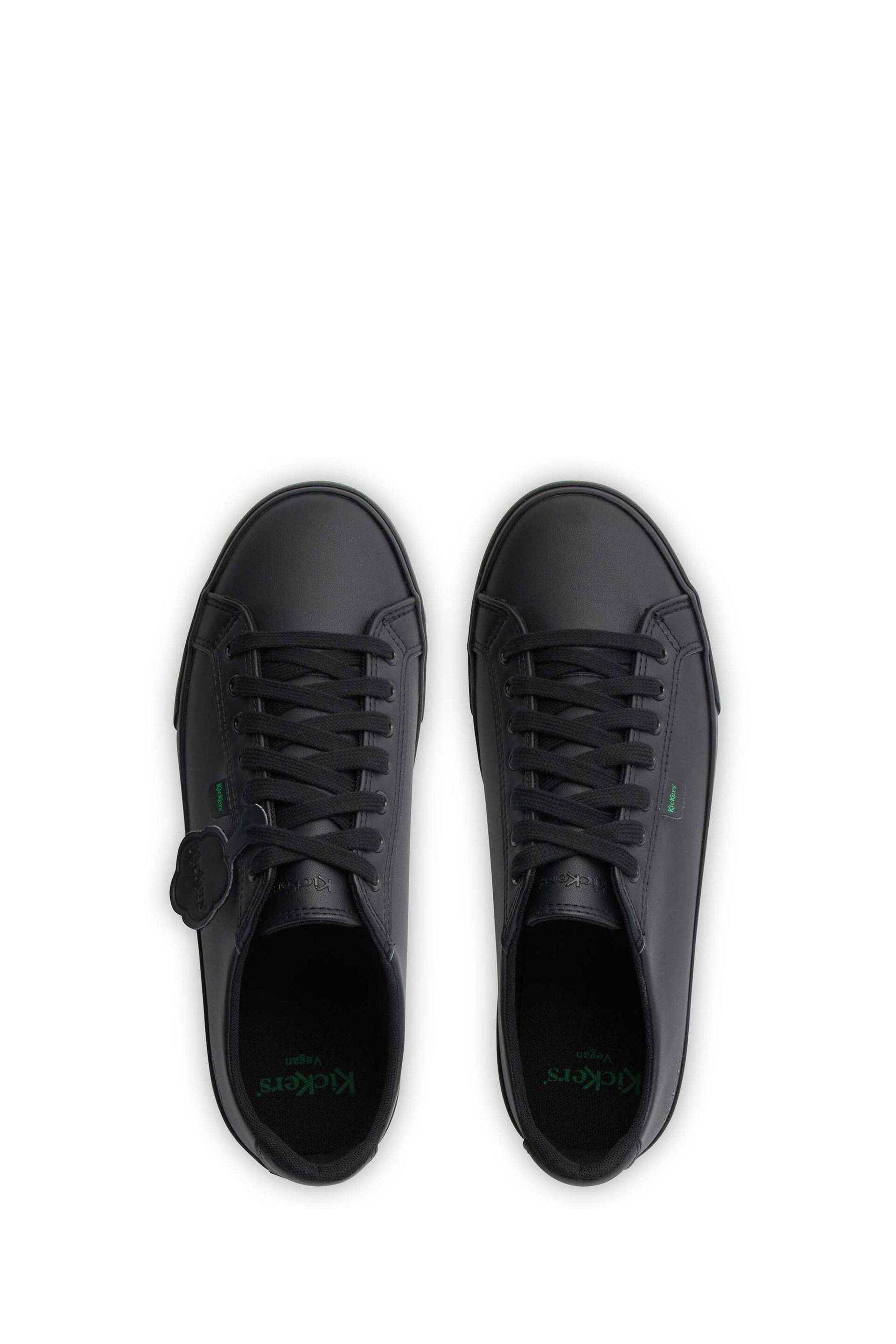 Kickers Black Vegan Tovni Lacer Trainers - Image 5 of 11