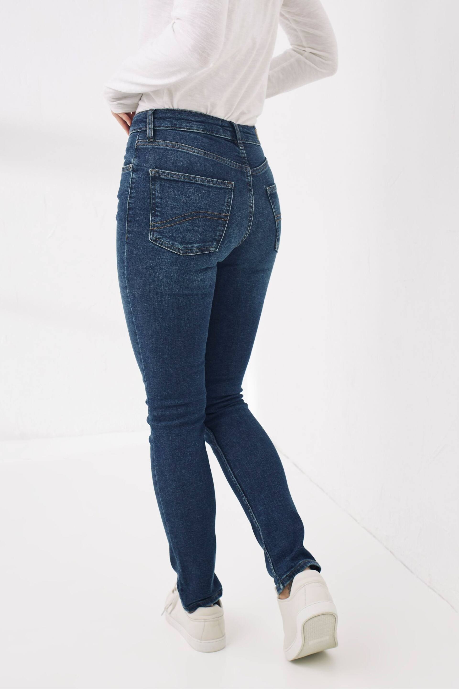 FatFace Blue Sway Slim Jeans - Image 2 of 4