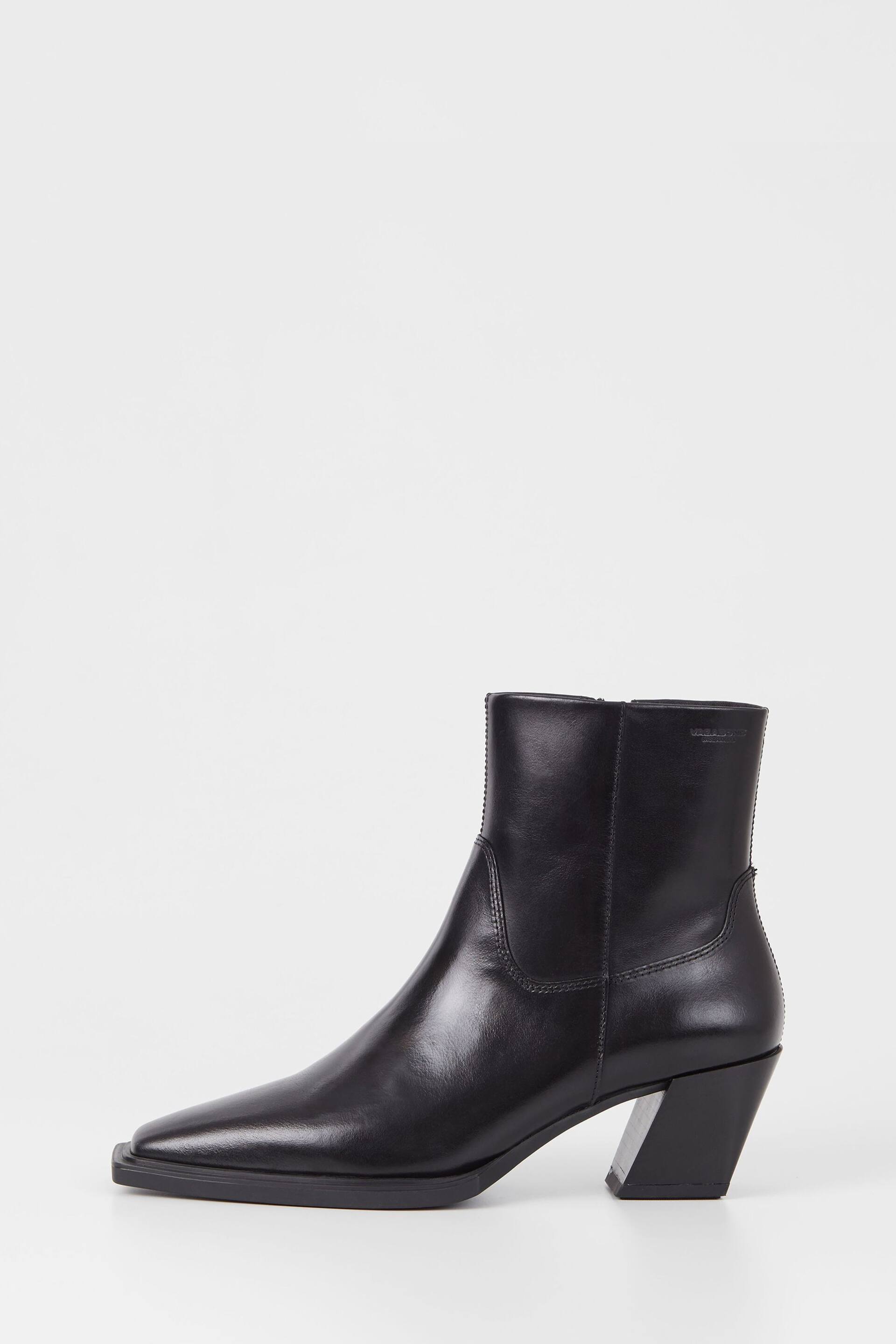 Vagabond Shoemakers Alina Western Black Boots - Image 1 of 3