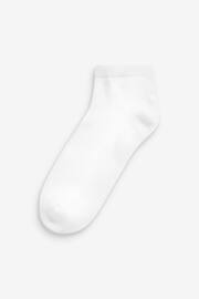 White Cushion Sole Trainer Socks 4 Pack - Image 2 of 2