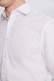MOSS Single Cuff Dobby Tailored Fit Shirt - Image 3 of 4