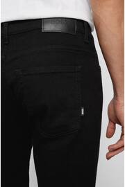 BOSS Black Delaware Slim Fit Stretch Jeans - Image 3 of 5