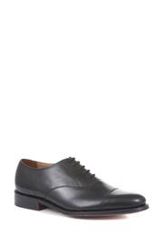 Jones Bootmaker Mens Black Barnet Goodyear Welted Leather Oxford Shoes - Image 2 of 6