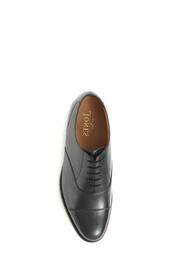 Jones Bootmaker Mens Black Barnet Goodyear Welted Leather Oxford Shoes - Image 4 of 6