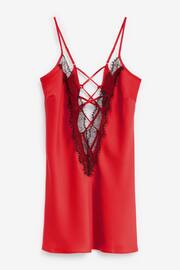 Ann Summers Cherryann Satin Chemise Slip Nightie - Image 4 of 4