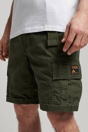 Superdry Green Heavy Cargo Shorts - Image 1 of 3
