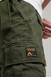 Superdry Green Heavy Cargo Shorts - Image 3 of 3