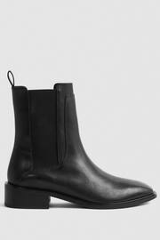 Reiss Black Willow Leather Chelsea Boots - Image 1 of 5