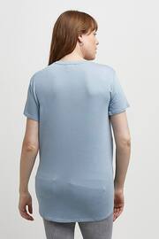 River Island Blue Maternity Nursing Layered T-Shirt Multipack - Image 4 of 5