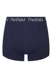Penfield Blue Penfield Script Print Boxers 3 Pack - Image 2 of 5