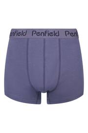 Penfield Blue Penfield Script Print Boxers 3 Pack - Image 3 of 5