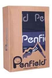 Penfield Blue Penfield Script Print Boxers 3 Pack - Image 5 of 5