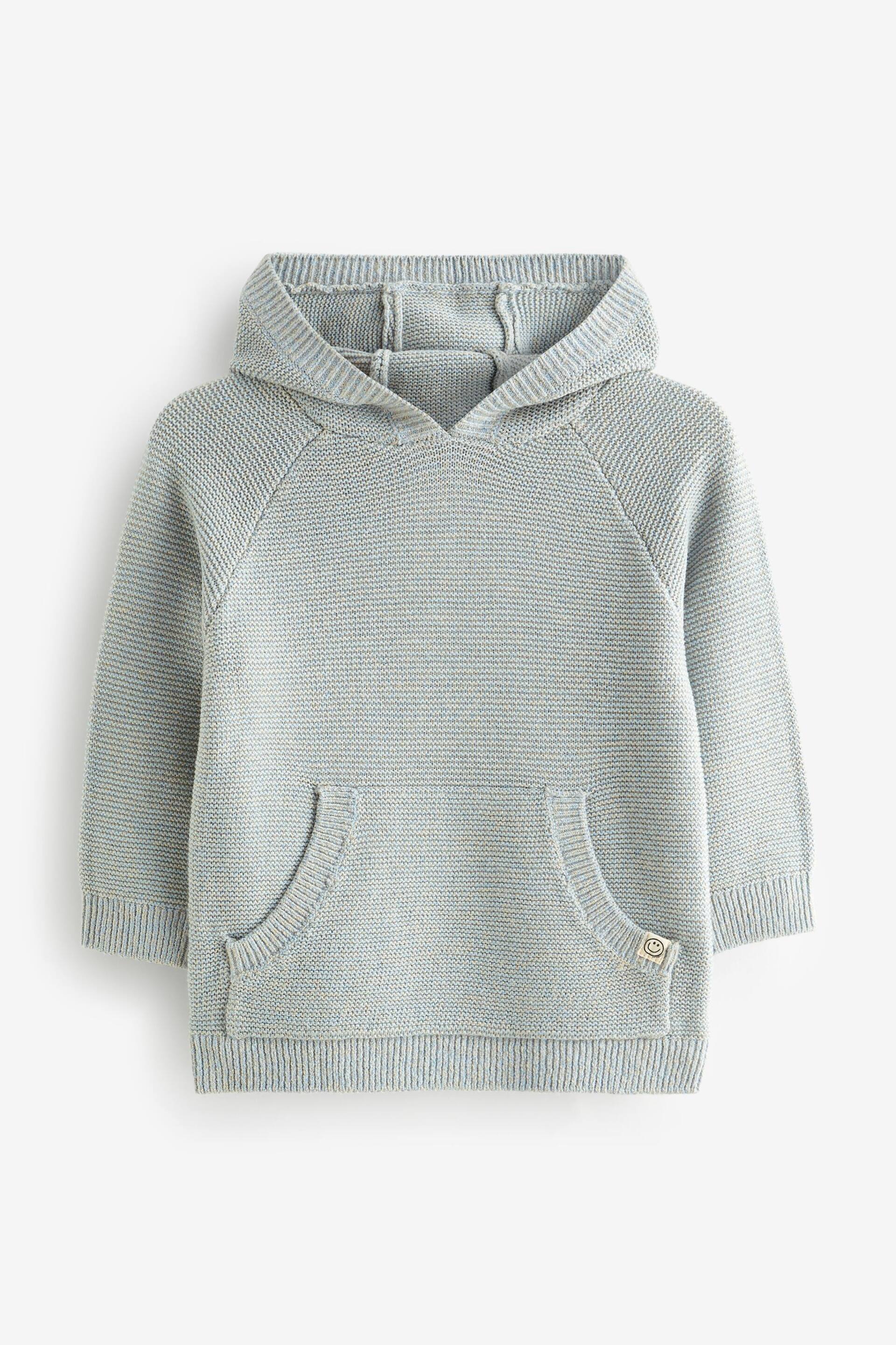 Grey Slouchy Hoodie (3mths-7yrs) - Image 4 of 6