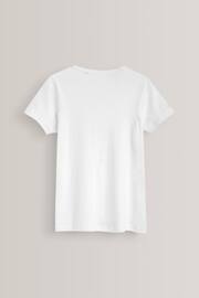 White Kind To Skin Short Sleeve Tops 2 Pack (9mths-12yrs) - Image 2 of 2