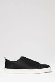 Threadbare Black Smart Casual Court Trainers - Image 1 of 4