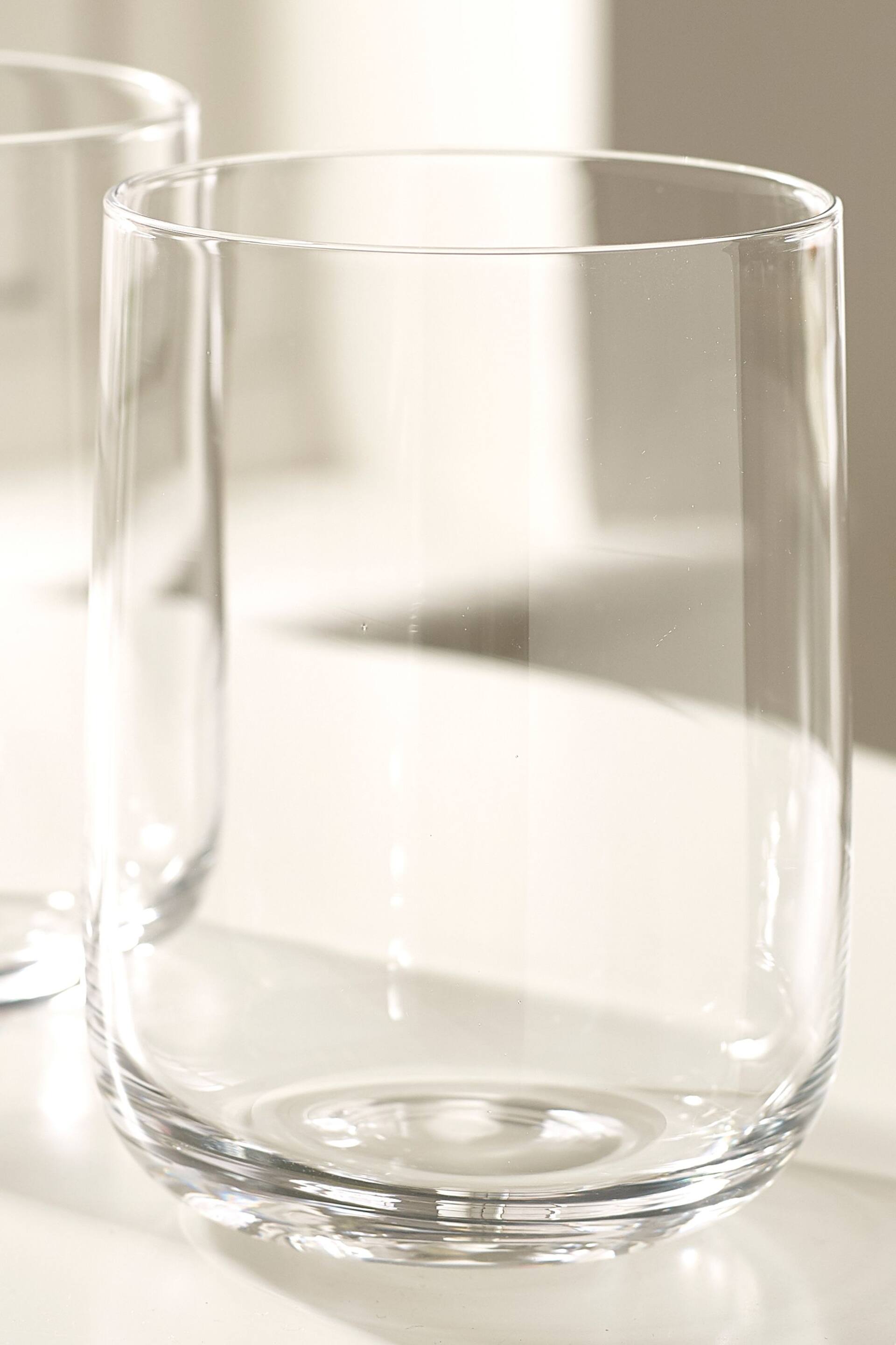 Set of 2 Clear Belgravia Beer Glasses - Image 4 of 5