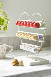 Cream Heart Coffee Pod Holder - Image 2 of 4